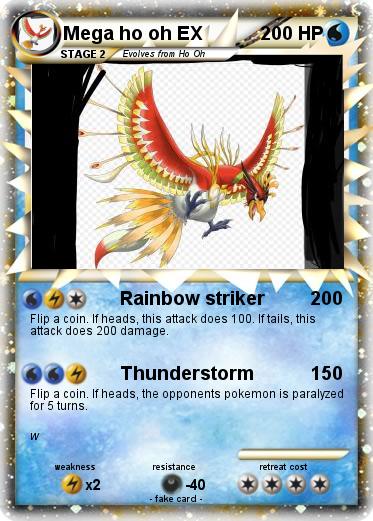 Pokemon Mega ho oh EX