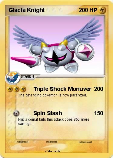 Pokemon Glacta Knight