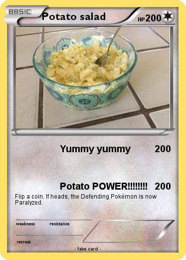 Pokemon Potato salad