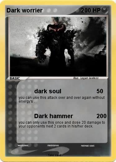 Pokemon Dark worrier