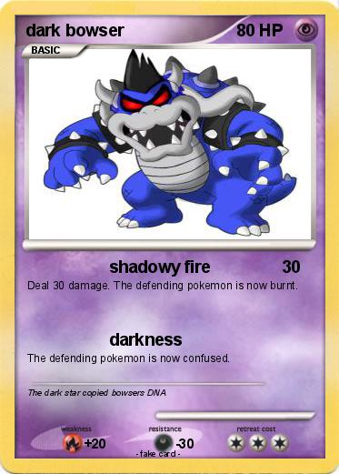 Pokemon dark bowser