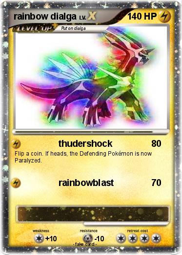 Pokemon rainbow dialga
