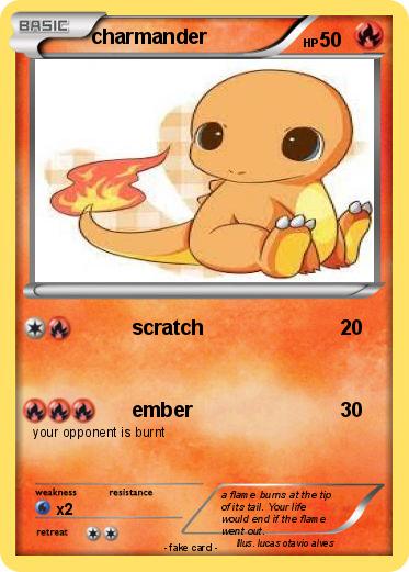 Pokemon charmander