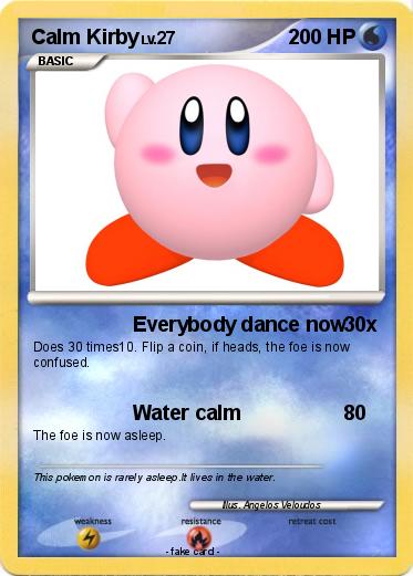 Pokemon Calm Kirby