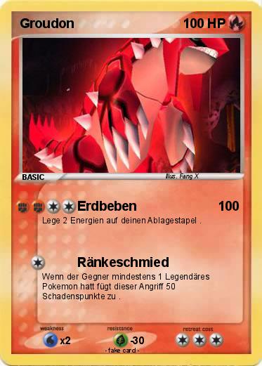 Pokemon Groudon