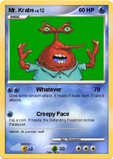 Pokemon Mr. Krabs