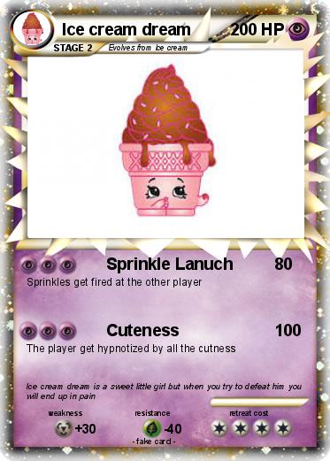 Pokemon Ice cream dream