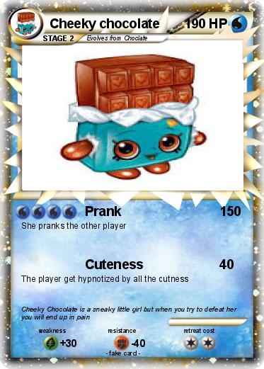 Pokemon Cheeky chocolate