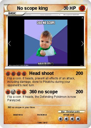 Pokemon No scope king