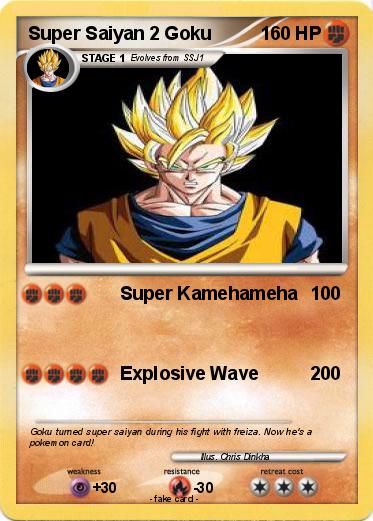 Pokemon Super Saiyan 2 Goku