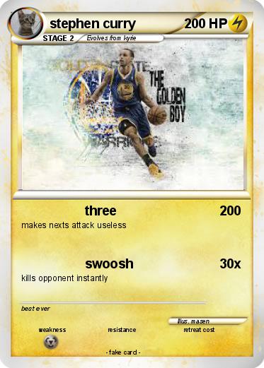 Pokemon stephen curry