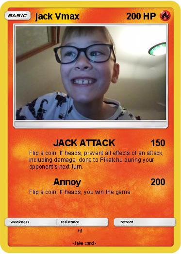 Pokemon jack Vmax