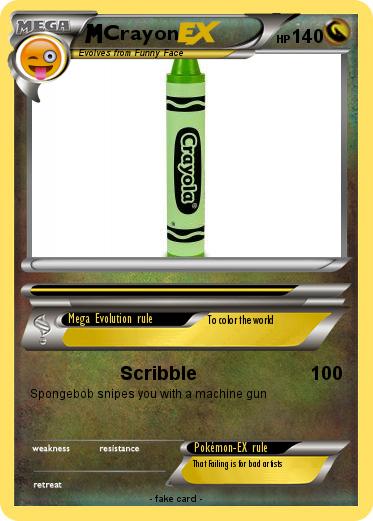 Pokemon Crayon