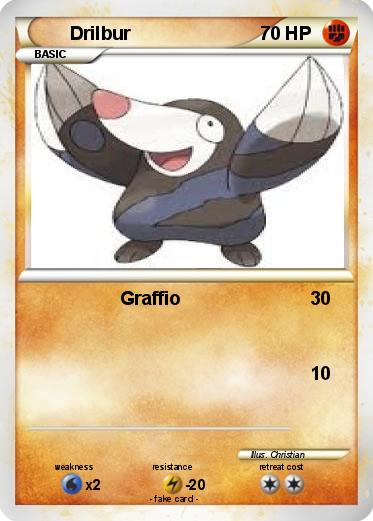 Pokemon Drilbur