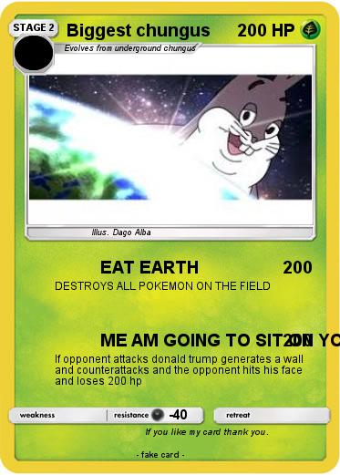 Pokemon Biggest chungus