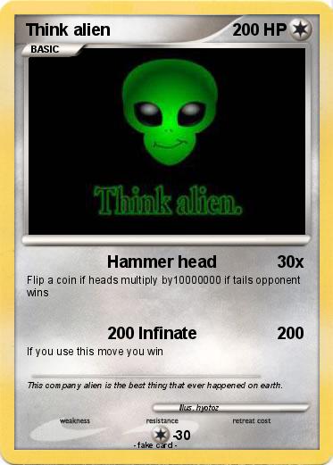 Pokemon Think alien