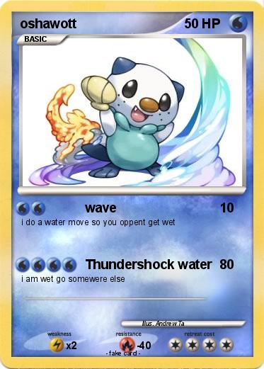 Pokemon oshawott