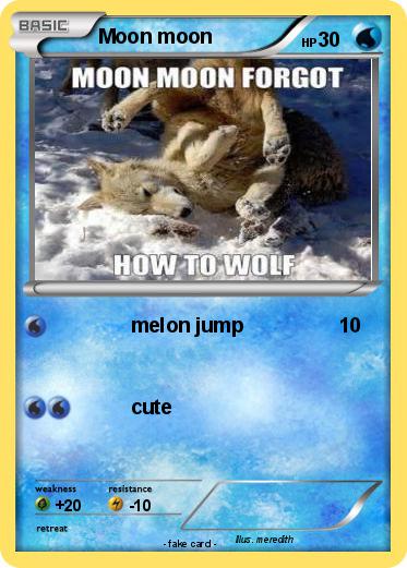 Pokemon Moon moon