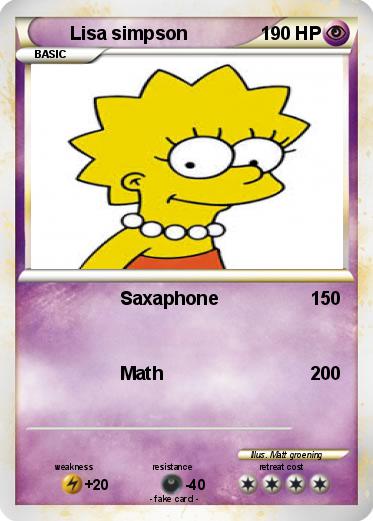 Pokemon Lisa simpson