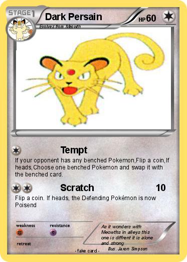 Pokemon Dark Persain