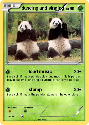 Pokemon dancing and singing
