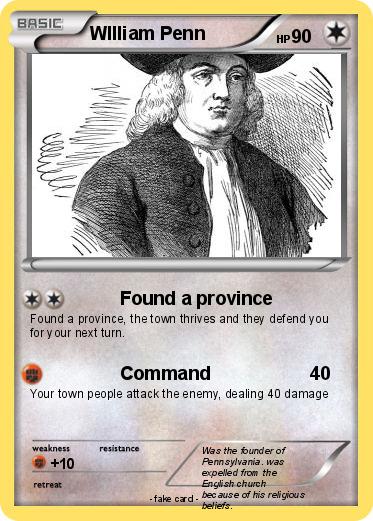 Pokemon WIlliam Penn