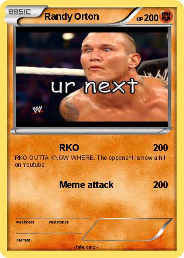 Pokemon Randy Orton