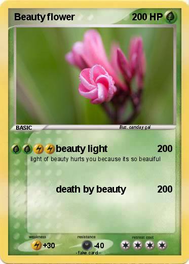 Pokemon Beauty flower
