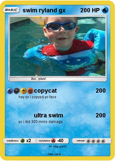 Pokemon swim ryland gx