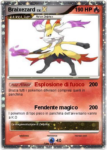 Pokemon Braixezard