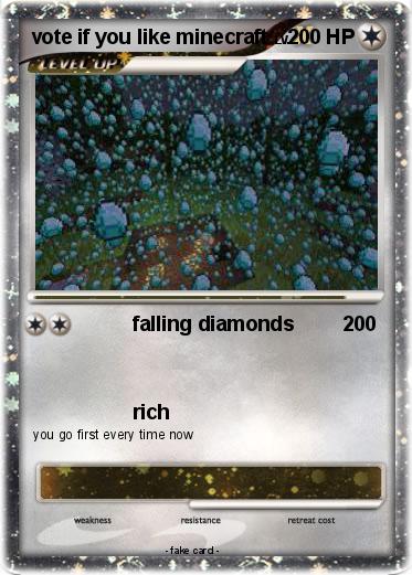 Pokemon vote if you like minecraft