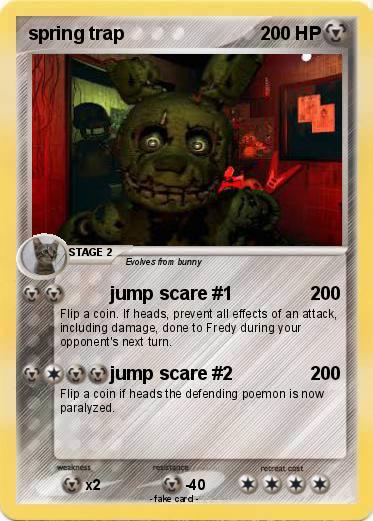 Pokemon spring trap