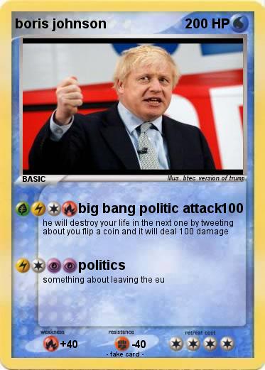 Pokemon boris johnson