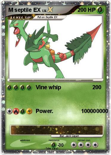 Pokemon M septile EX