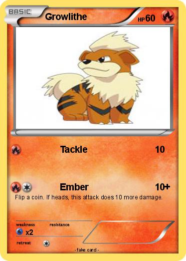 Pokemon Growlithe