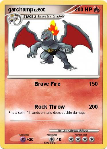Pokemon garchamp