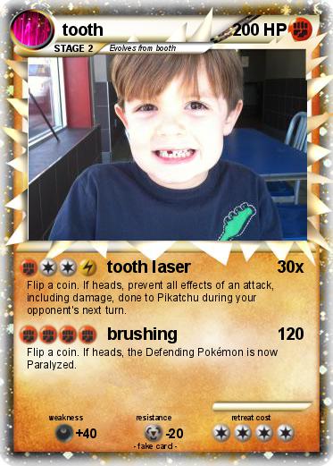 Pokemon tooth