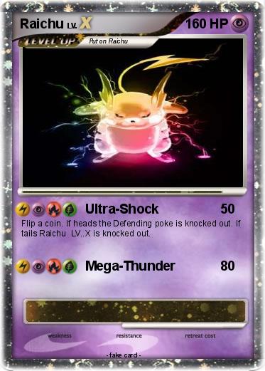 Pokemon Raichu