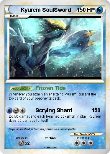 Pokemon Kyurem SoulSword