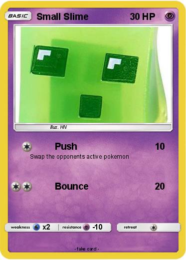 Pokemon Small Slime