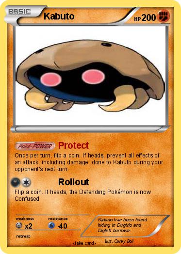 Pokemon Kabuto