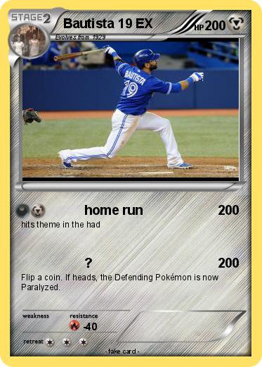 Pokemon Bautista 19 EX