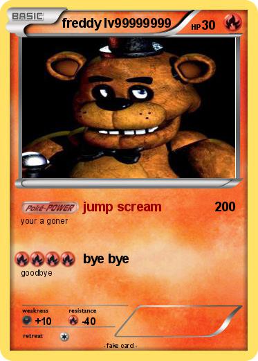 Pokemon freddy lv99999999