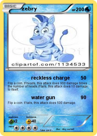 Pokemon zebry