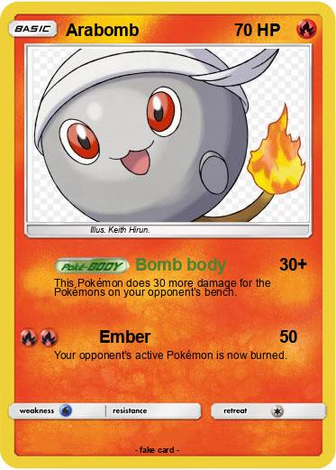 Pokemon Arabomb