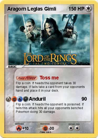 Pokemon Aragorn Leglas Gimli
