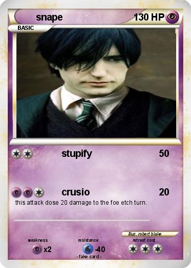 Pokemon snape