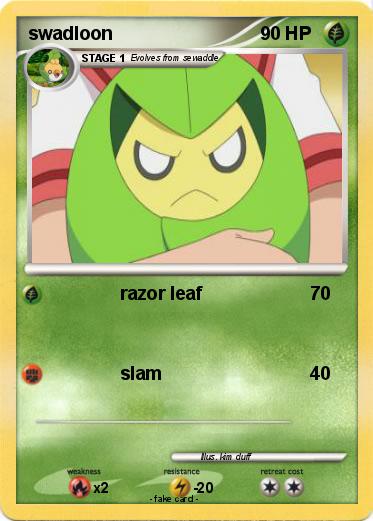 Pokemon swadloon
