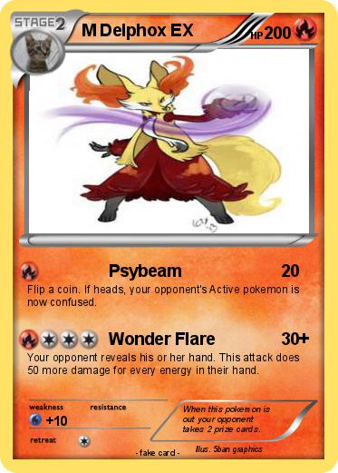 Pokemon M Delphox EX