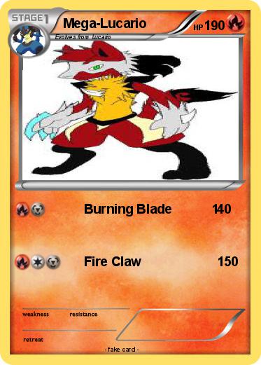 Pokemon Mega-Lucario